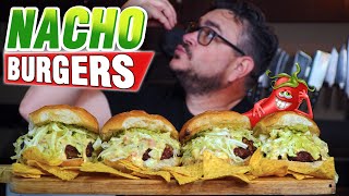 I Put NACHOS In My BURGER And This Happened... Nacho Burgers