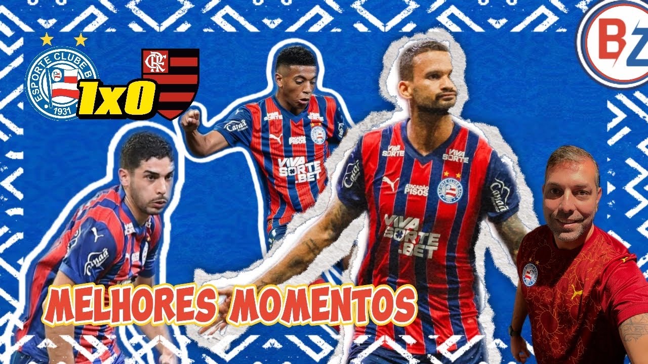 🎥 MELHORES MOMENTOS - GOL - BAHIA 1x0 FLAMENGO - WJ - MICHEL e KAUÊ ...