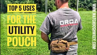 Orca Tactical MOLLE Gadget EDC Utility Pouch, COYOTE – Orca Tactical Gear