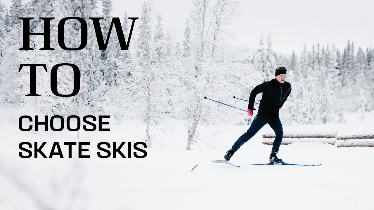 Cross-country skiing how to choose skate skis Salomon