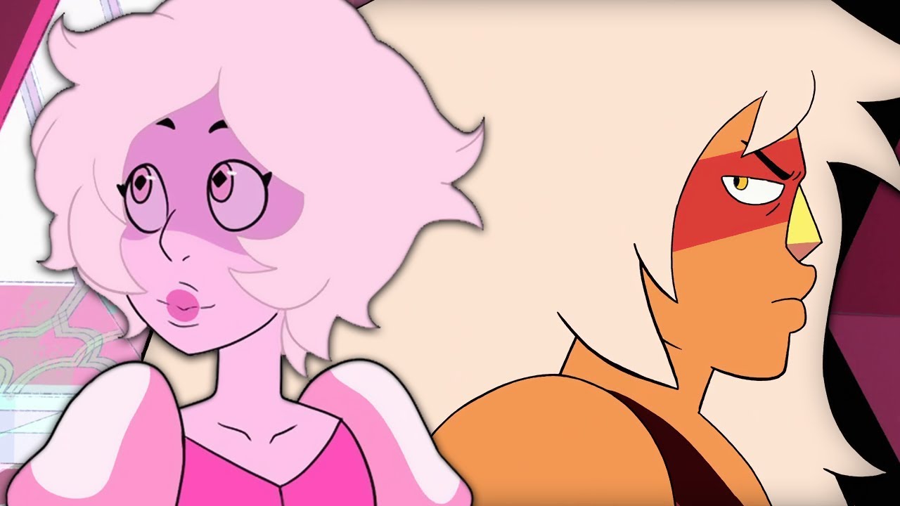 Jasper and pink diamond