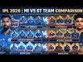 mi vs gt today IPL LIVE
