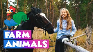 Apprentissage des animaux et des sons |Animaux de la ferme pour les enfants |Vocabulaire des animaux screenshot 2