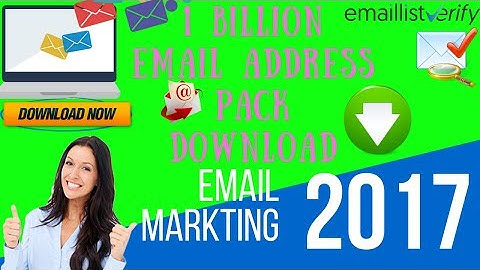 Email Marketing 2017: Verified 2000 million word wide email list download