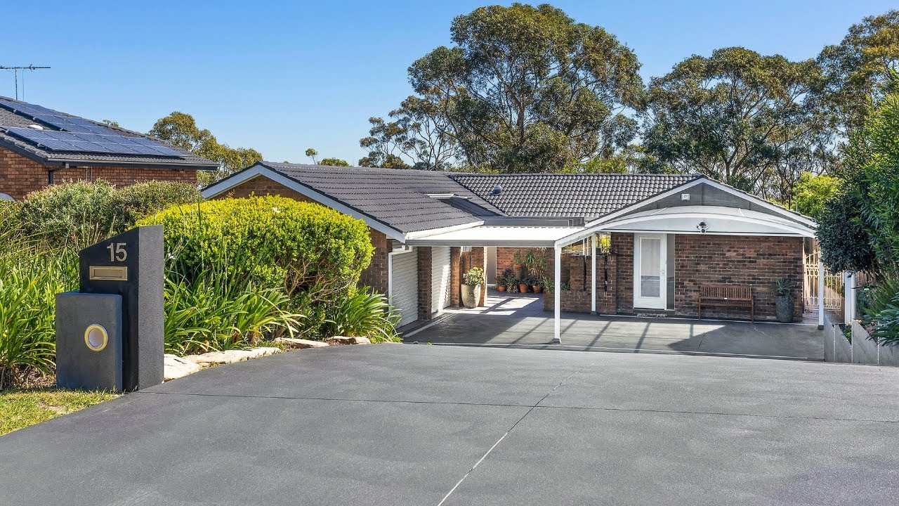 OASIS. Welcome to 15 Blackwattle Place, Alfords Point 2234. KORE Property