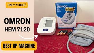 Omron HEM-7120 Unboxing &amp; Full Review (2026) | Best BP Monitor Under ₹2000?