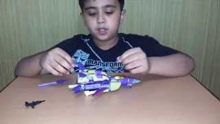 Transformers Generations review of Blitzwing Part 2