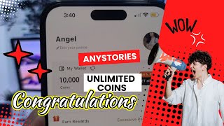Anystories Hack - Anystories App Free coins Unlimited [iOS & Android]