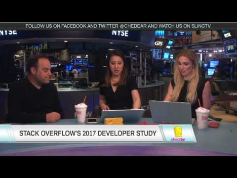 Stack Overflow Developer Survey 2017 - Joel Spolsky + Cheddar TV