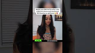 Famous Maliah was IRRITATED after a fan called her phone and mentioned DD Osamas ex-girlfriend 🤐💔#maliah Wealth