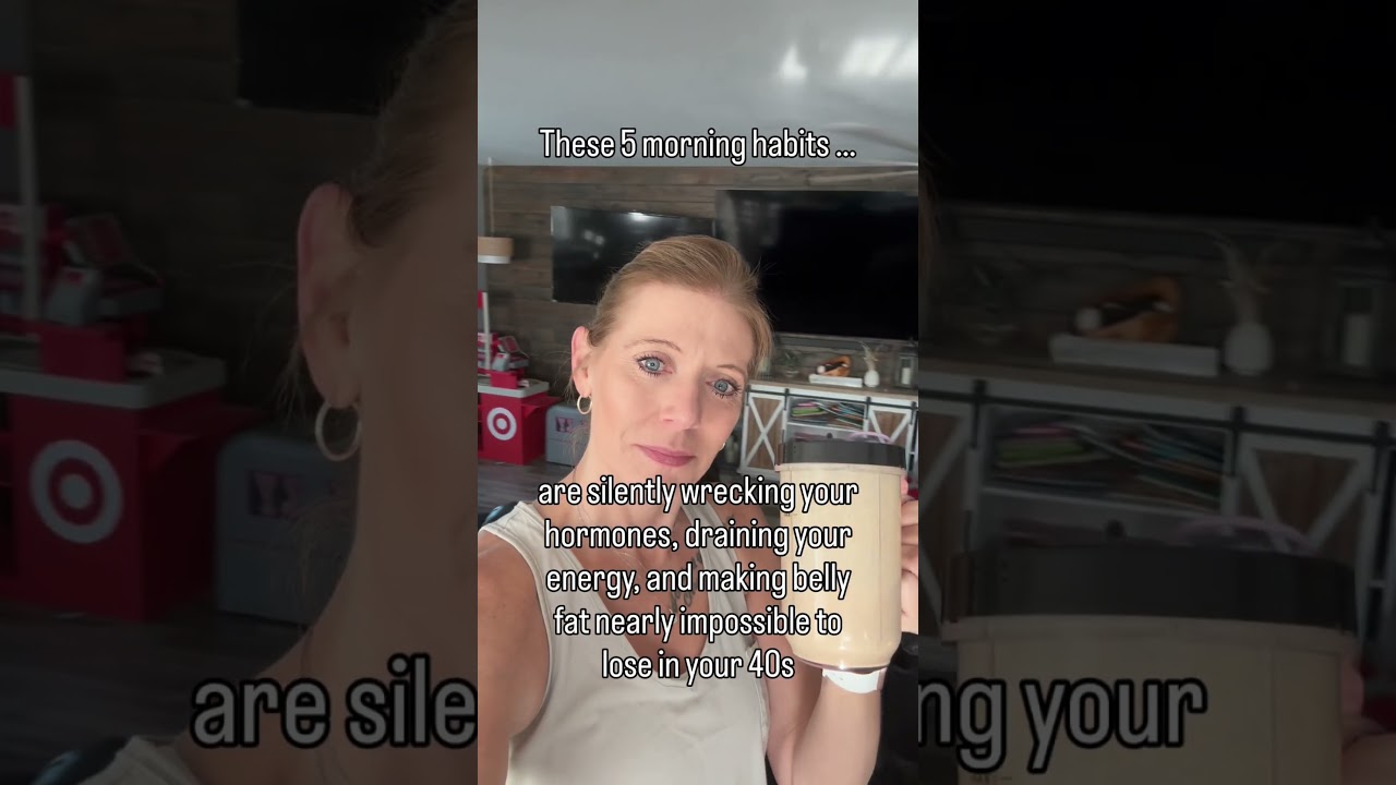 5 Morning Mistakes Keeping Belly Fat Stuck in Your 40s (Perimenopause & Menopause Tips)