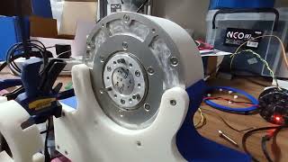 7 to 1 custom QDD actuator sine wave test