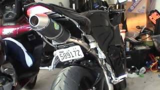 2009 Honda CBR 600 RR Leo Vince SBK Oval Carbon - YouTube