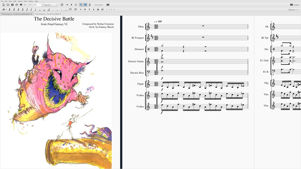 Final Fantasy VI - The Decisive Battle ~ Violin Cover