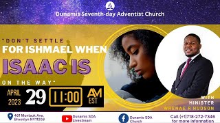 Minister Wrenae R. Hudson | Don't Settle For Ishamel When Issac Is On The Way