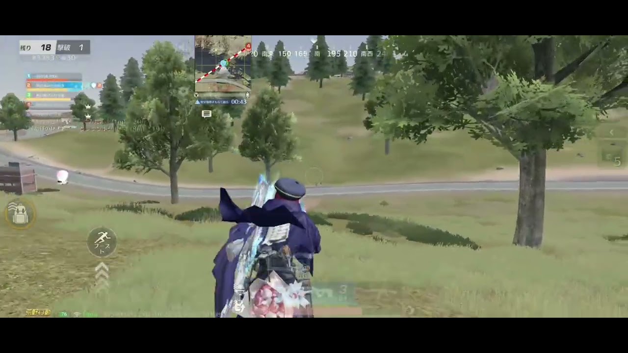 Android勢 没ぷちSRonly #荒野行動 #魅せ砂