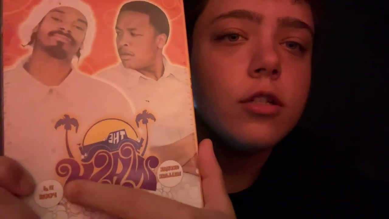 TAPPING ON PHYSICAL MEDIA *ASMR*