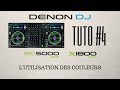 Tuto 4 denon dj  sc5000 prime  utilisation des couleurs vido de la boite noire