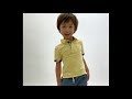 キッズポロシャツ 抗ウイルス 抗菌 ブランド ギフト プレゼント フォーチュナトウキョウ FORTUNA Tokyo Kid's Polo shirt Model Wearing Movie