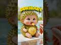 ASMR | Durian Baby Smells & Tastes Durian 👶🥭 | Cute Baby Reactions, Soft Sounds #asmr