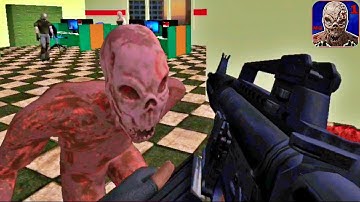 Zombie Evil Horror 1 Scary Office FPS Part 2 - Android Gameplay Walkthrough