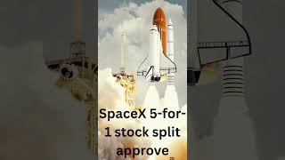 SpaceX Approves 5-for-1 Stock Split 🚀 | Elon Musk News #spacex #elonmusk #spacexipo #stocksplit
