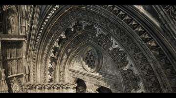 Gothic Cathedral Entrance | Unreal Engine 5