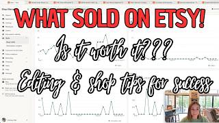 What sold on Etsy | August 2026 + Editing and shop tips for success