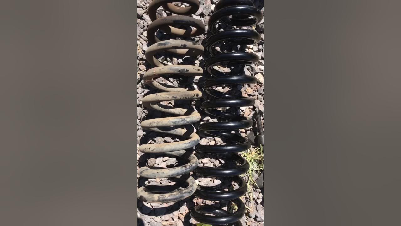 How to replace coil springs on an F350 YouTube