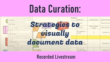 Introduction to Data Curation: Watch recording from livestream discussion!!