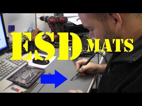 ESD - lab upgrade - electrostatic discharge protection