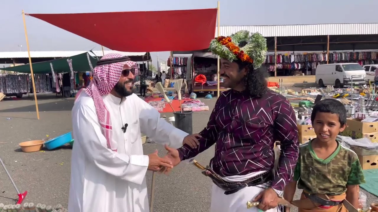 تعرف على احد الاسواق الشعبية بجازان