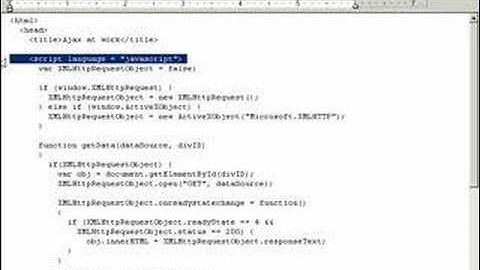 Creating an XMLHttpRequest Object in JavaScript - 10