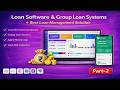 group loan kaise provide kare?Microfinance Solution for Small Finance Companies| PART-2|#MFISoftware