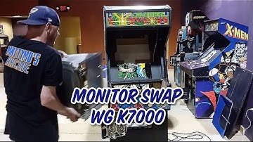 Swapping Out Arcade Monitors, Atari Centipede