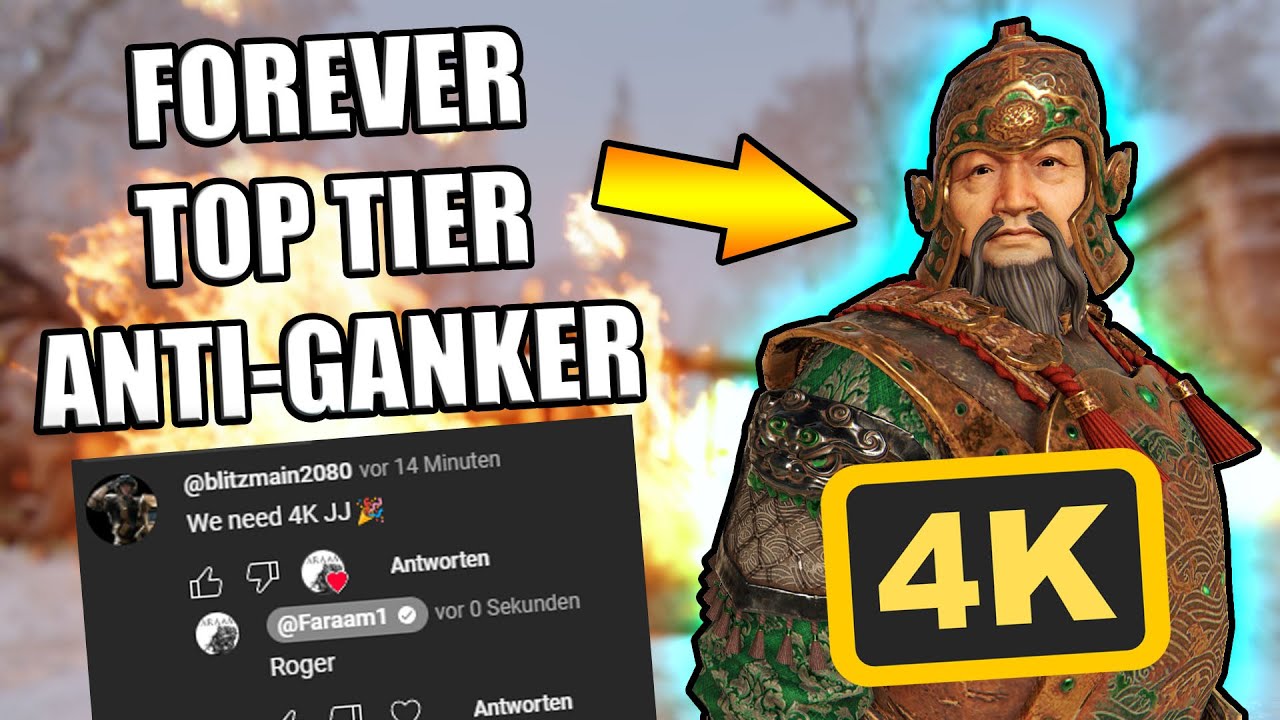 Антиганкер высшего уровня — запрос Цзянь Цзюня выполнен! | ForHonor