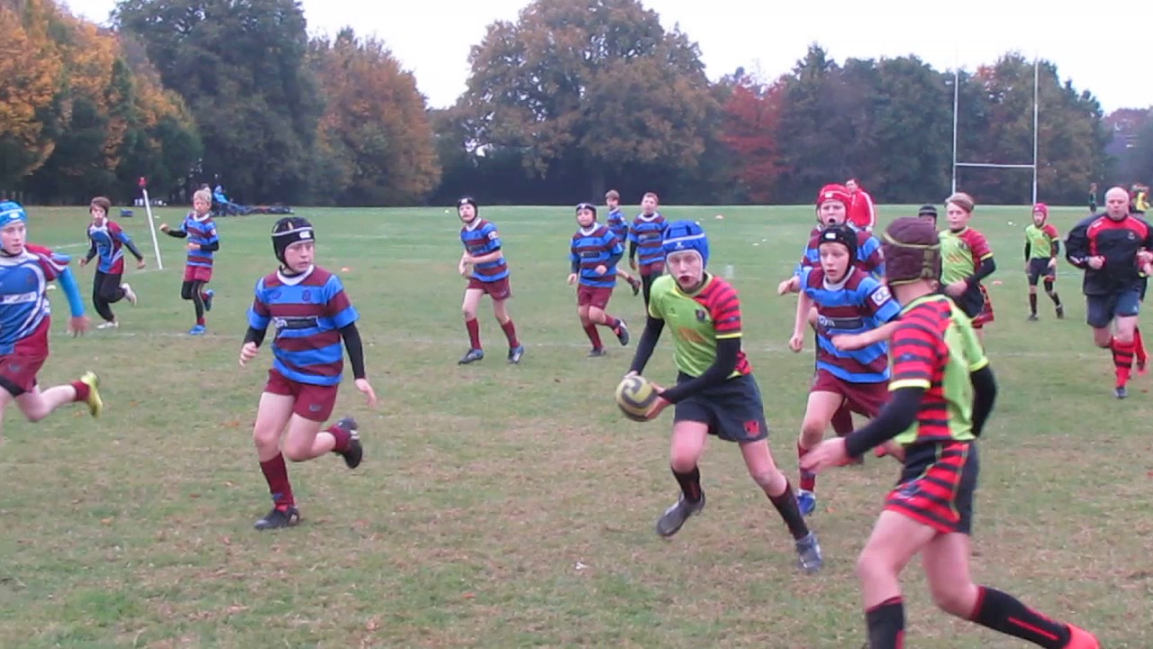 HHRFC v Hove U12s, 30OCT2016 - YouTube