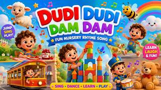 Dudi Dudi Dum Dum! Little Drum Parade &amp; Sleepy Rhymes | Noops Rhyme