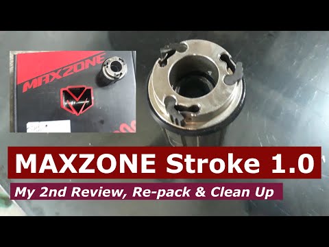 Video MAXZONE STROKE 1.0 HUB My 2nd Review, Re-pack & Clean... - youtube
