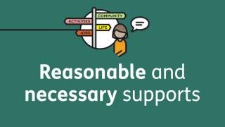 Reasonable and necessary supports