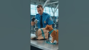 When Airport Security Finds yours Cat’s Secret Stash Catnip 😹🌿✈️