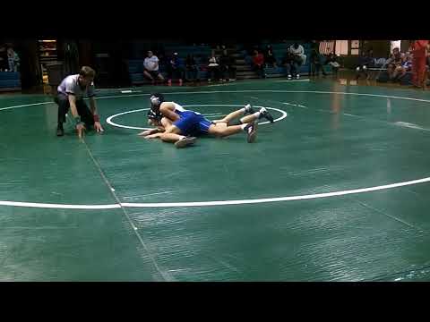 Kiser vs. Eastern Guilford Middle School Wrestling on 1/18/2024 with Hill(EG) over Kyle...