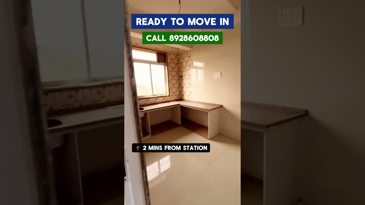 Ready To Move Flats for Sale in Ambivali Near Station | Sample Flat | Call 8928608808