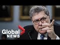 William Barr faces Senate ahead of Mueller report's release