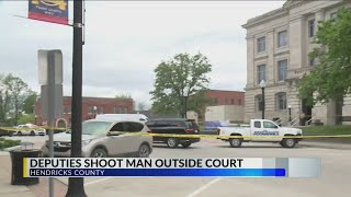 Family: Man killed outside Hendricks County courthouse was targeting an inmate