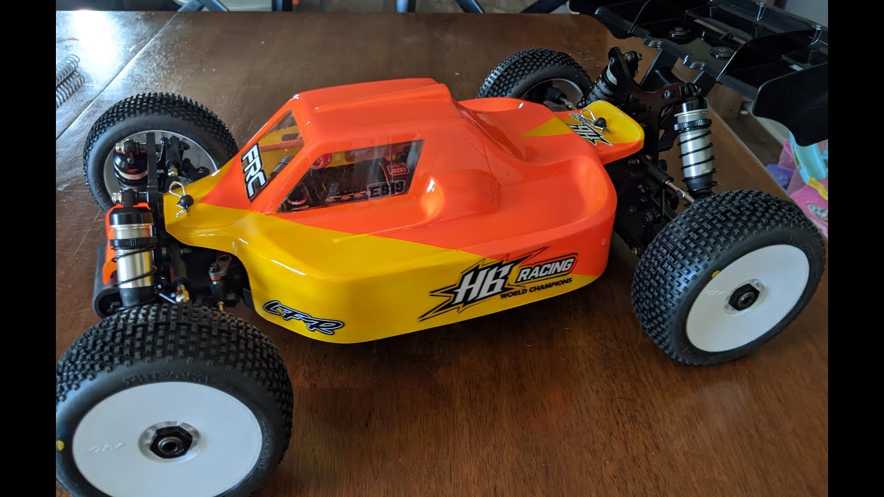 Hb e819rs first drive on my personal track - YouTube
