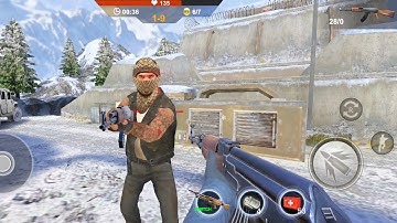 Gun Strike Offline Shooter 3D : Modern Guns Strike _ Android GamePlay