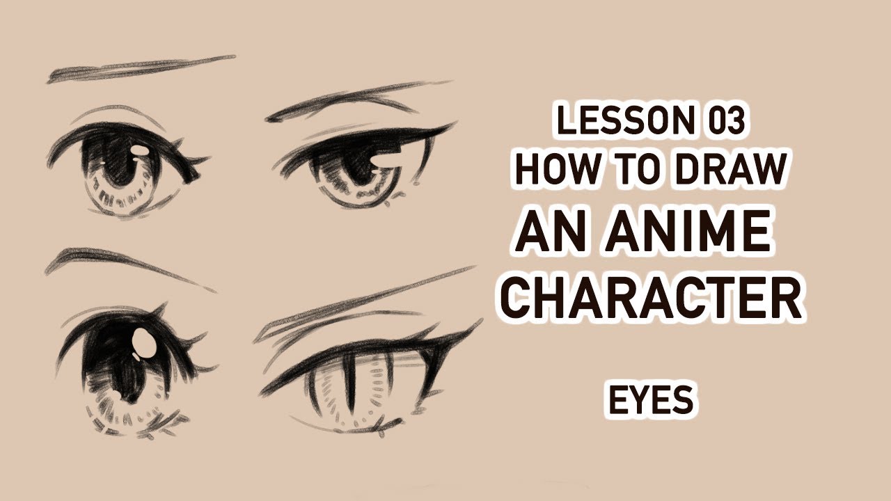 How To Draw Anime Eyes Youtube / Eye designs differ according to gender