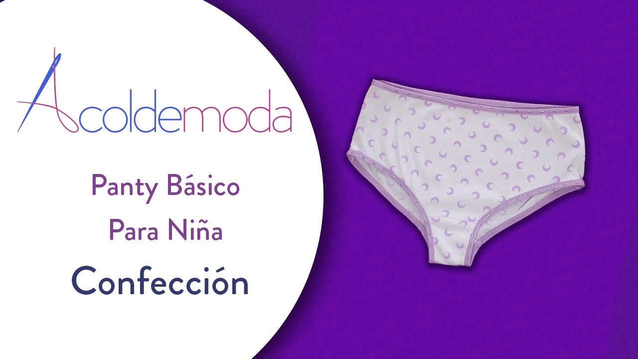 Confección de PANTY Para Niña DIY YouTube