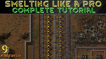 SMELTING LIKE A PRO - Tutorial Series FACTORIO Guide Ep 09